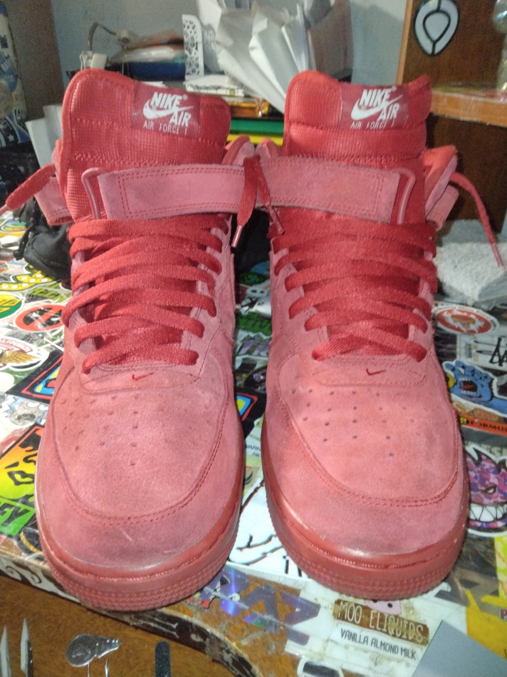 Air Force One Mid Red October - 10.5 - Picture 2 of 9